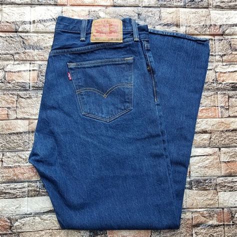 Levis Levis 501 Straight Leg 38x30 Blue Jeans Original Button Fly Grailed