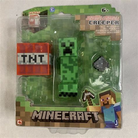 Minecraft Toys Minecraft Overworld Creeper Fully Articulated 3