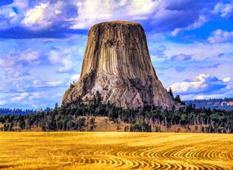 Devils Tower A Scared Geological Wonder Charismatic Planet