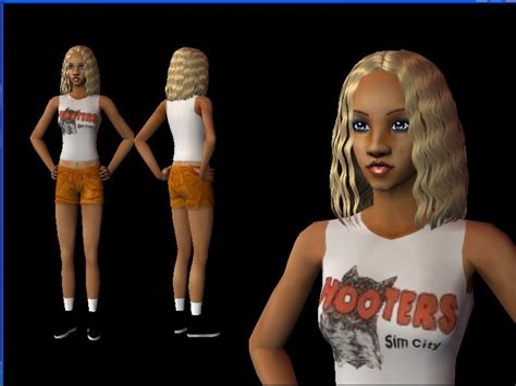 Mod The Sims Hooters Uniform