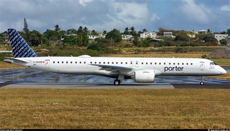 C Gkqq Porter Airlines Canada Embraer E195 E2 Erj 190 400 Std Photo