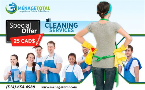 Menage Total The Best Cleaning Services Montreal Professional