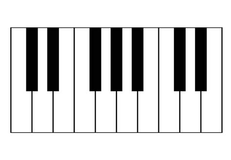 Insgesamt 40 notenblätter mit und ohne notenschlüssel jeweils als jpg und pdf in bester qualität. Klaviertastatur - Musik für Kinder | Klavier, Keyboard lernen, Tastatur klavier