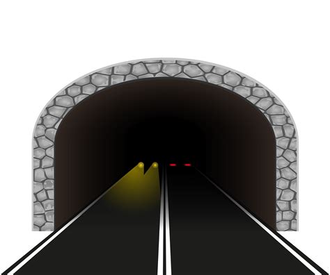 Automobile Tunnel Vector Illustration 489809 Vector Art At Vecteezy
