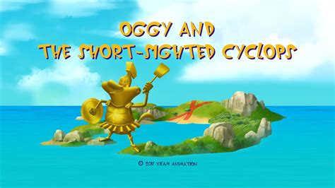 In sitcom and the laugh box, they fight each other. Oggy and the Short-Sighted Cyclops | Oggy and the ...