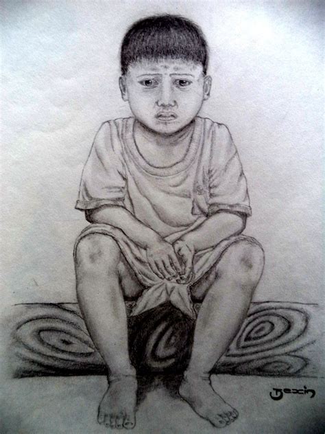 √ Kid Pencil Drawings