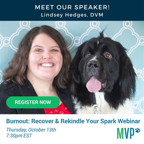 Mission Veterinary Partners On Linkedin Meet Our Speaker For Burnout