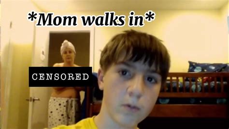 mom walked in awkward youtube