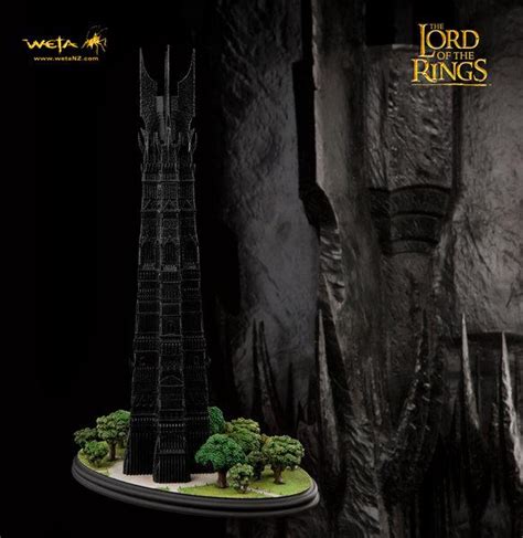 Buy Toys And Models Lord Of The Rings Diorama Orthanc Black Tower Of