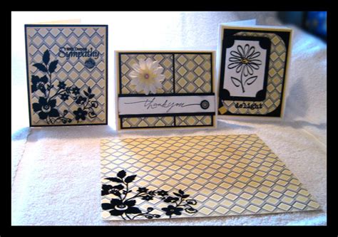 Natural colour card stock for creative and durable projects. These three cards from one 8 x 8 sheet of cardstock. | Inspirational cards, Stamp projects ...