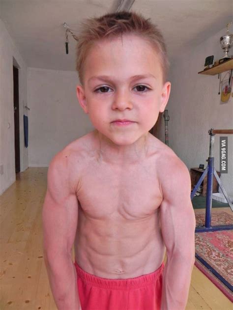 Ever Wondered What A 9 Year Old Bodybuilder Looks Like 9gag Funny