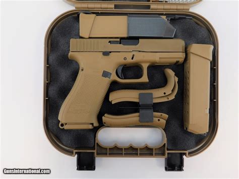 Glock G19x Gen 5 9mm Luger 402 Coyote Tan Ux1950703 For Sale