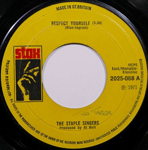 The Staple Singers Respect Yourself 1971 Paper Labels Vinyl Discogs