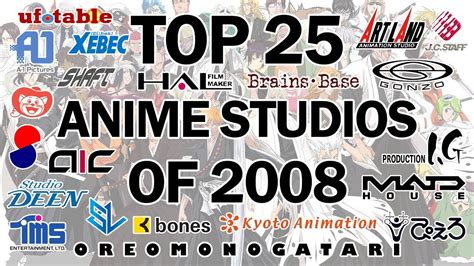 The 15 Greatest Anime Studios Of All Time Ranked Otosection