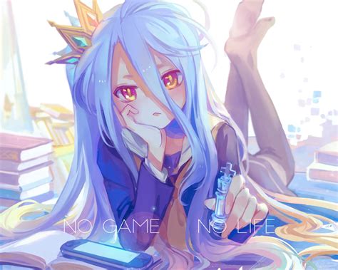 Achyue Book Cropped Crown Game Console No Game No Life