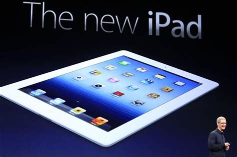 Apple Unveils New Ipad With A Sharper Screen