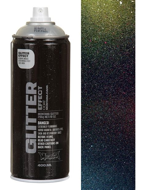 Montana Gold Glitter Effect Spray Paint 400ml Spray Paint Supplies