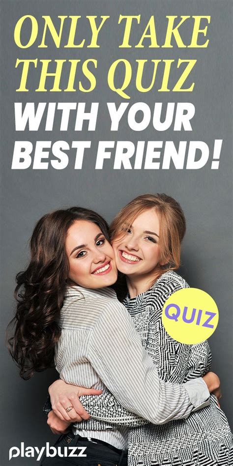 Only Take This Quiz With Your Best Friend In 2020 Personality
