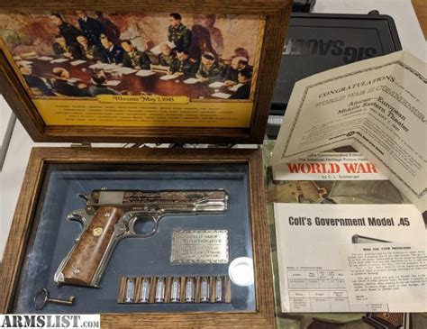 Armslist For Sale Colt 1911 Ww2 Commemorative