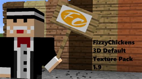 Fizzychickens 3d Default Pack Minecraft Texture Pack