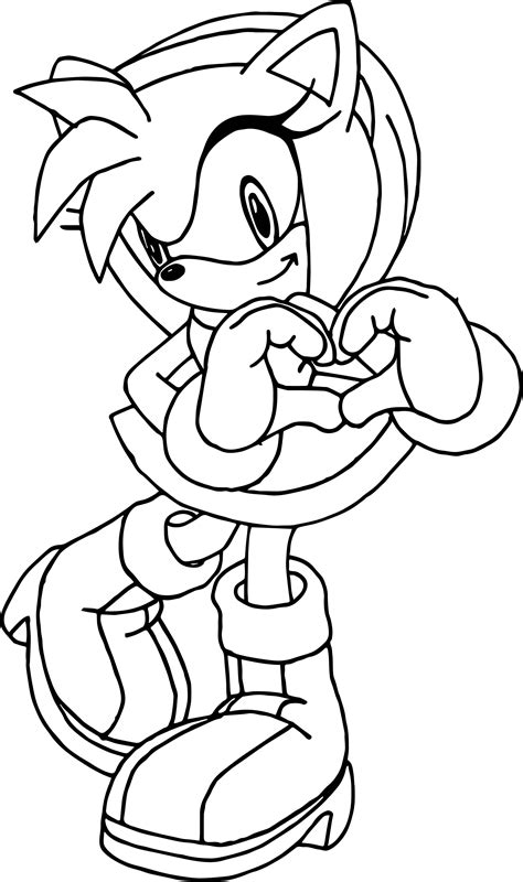 Https://wstravely.com/coloring Page/sonic And Amy Coloring Pages