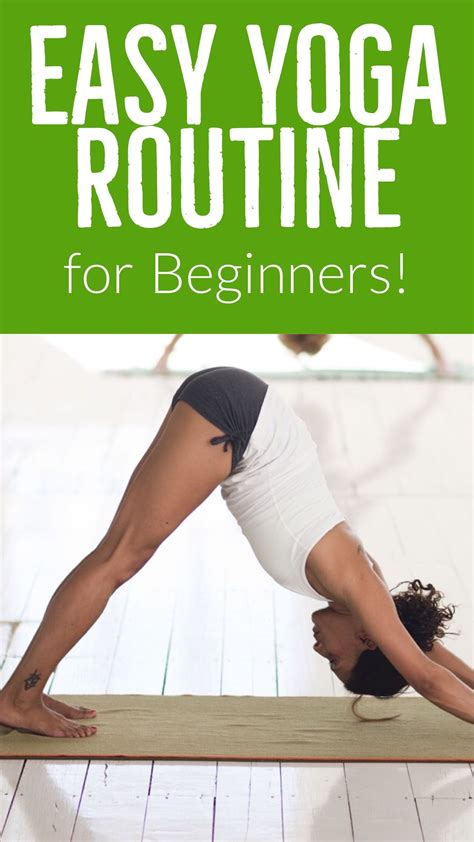 Learn An Easy Beginners Yoga Routine See How Easy It Can Be To Do Yoga