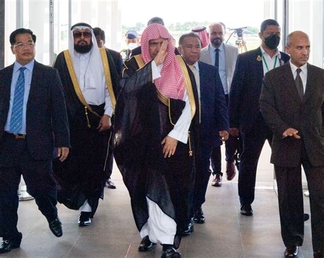 Dr Mohammad Alissa Arrived At Phnom Penh International Airport At The Official Invitation Of