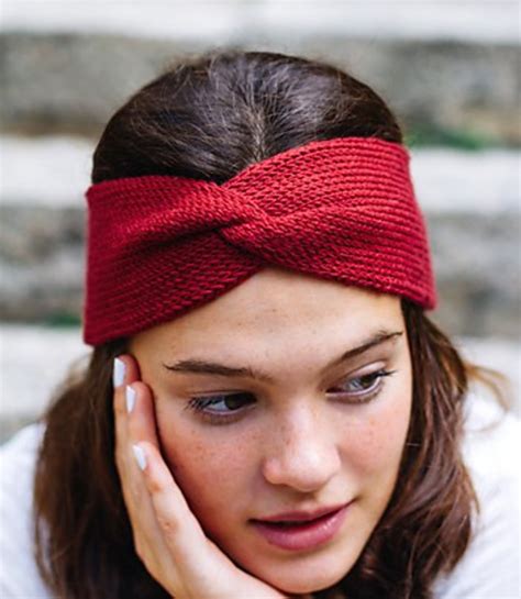 Knitting Patterns Galore Two Twisted Headbands