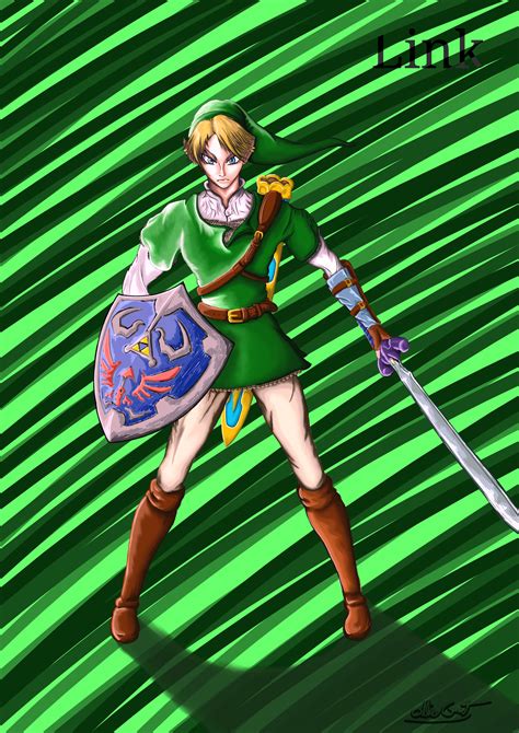 My First Legend Of Zelda Fan Art Link Rzelda
