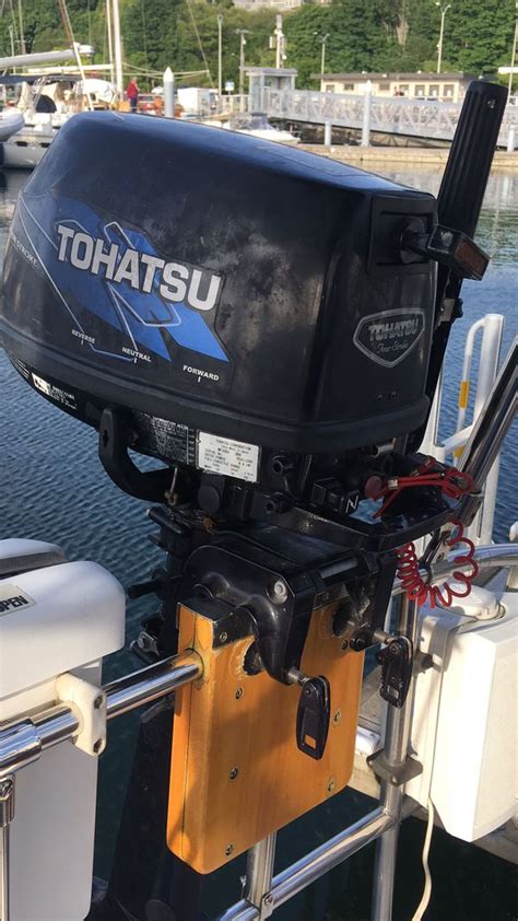 2010 Tohatsu Mfs6 Outboard Motor 6hp Long Shaft 10hrs For Sale In