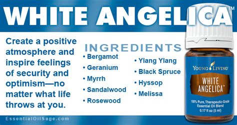 White Angelica Essential Oil Blend Recipe