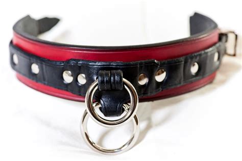 Leather Bdsm Collar Leather Slave Collar Bondage Collar For Etsy