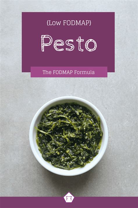 Low FODMAP Pesto The FODMAP Formula