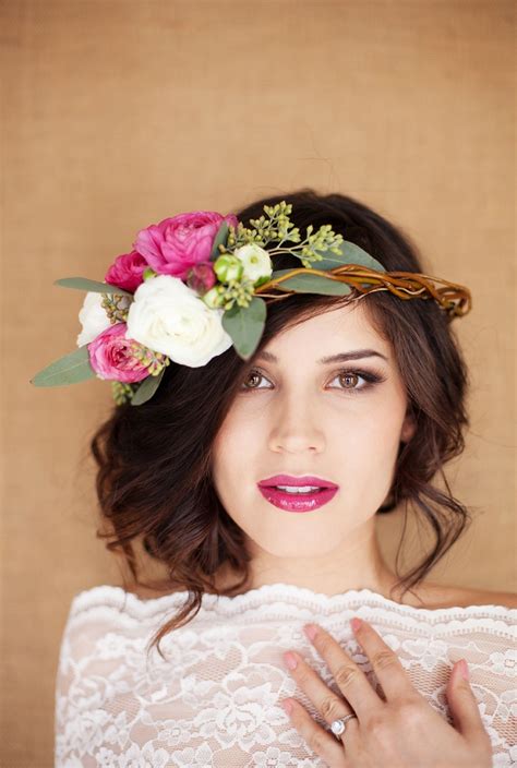 Fabulous Flower Crowns The Perfect Bridal Hair Accessory Chic