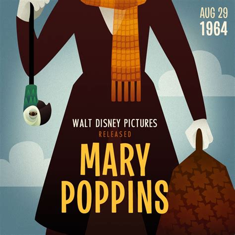 50 Years Ago Today Mary Poppins Flew Her Way Onto The Big Screen And Into Our Hearts Poppins