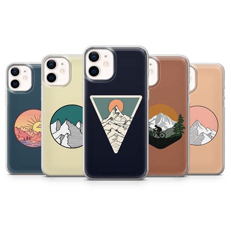 Mountain Phone Case Mountain Cover For Iphone 12 11 Pro Xr Etsy