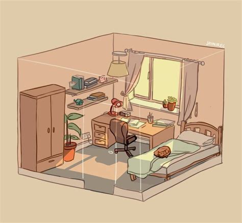 Lazy Sunday Afternoon By Jaynirec Isometric Art Cute Art Styles