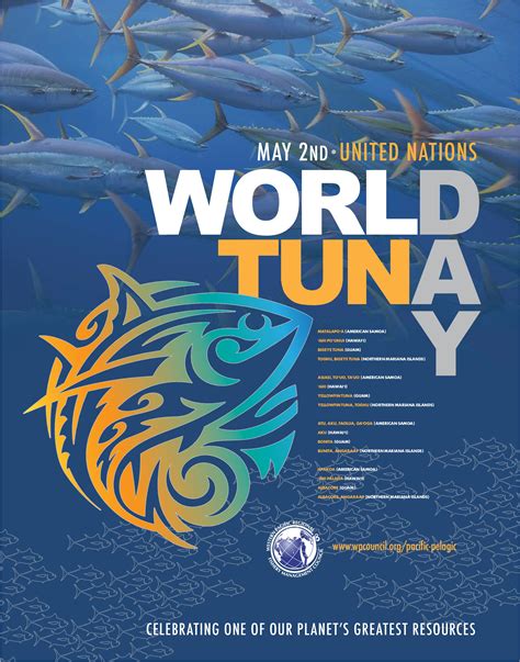 World Tuna Day Poster Western Pacific Fishery Council