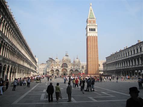 St Marks Square Venice Italy World For Travel