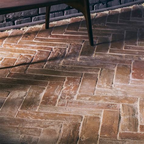 Reclaimed Terracotta Brick Floor Tiles