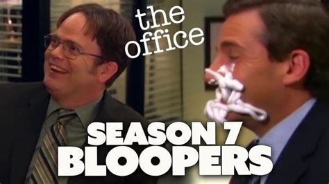Season 7 Bloopers The Office Us Comedy Bites Comedy Bites