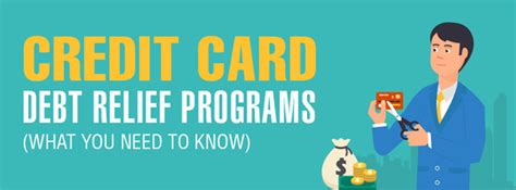 Get the help you need to reduce your credit card debt. Credit Card Debt Relief Programs INFOGRAPHIC