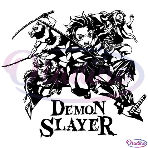 Slayer Demon Nezuko Kimetsu No Yaiba Svg Slayer Demon Svg Anime Svg