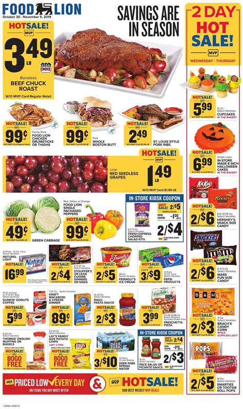 Right here you can also create a shopping list in the food lion list with the use of our coupon database as well! Food Lion Current weekly ad 10/30 - 11/05/2019 - frequent ...