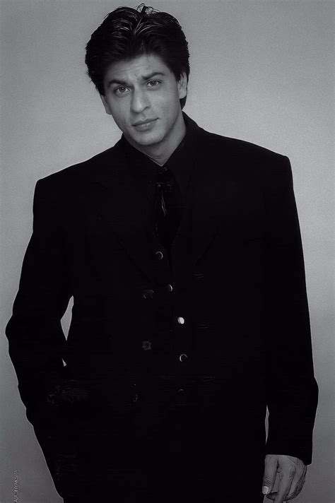 Classic Black And White Bollywood Aesthetic With Srk And Kajol