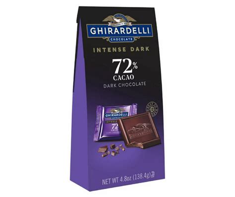 Ghirardelli Intense Dark 72 Cacao Squares 48 Oz Big Lots