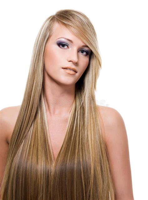 Woman With Beauty Long Straight Hair Stock Photography Image 13775762