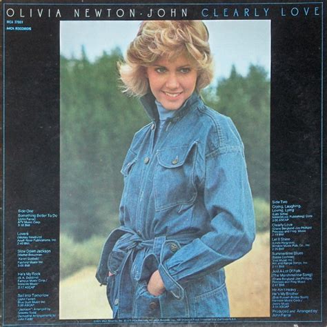 Clearly Love De Olivia Newton John 33t Chez Sedona Antiques Ref