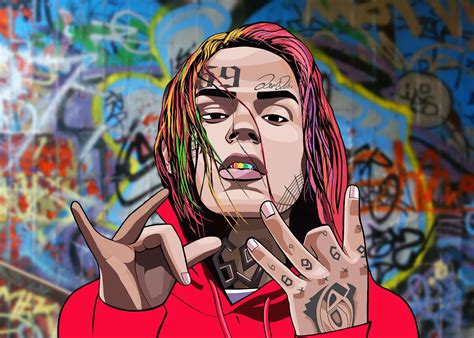 6ix9ine Wallpapers Top Free 6ix9ine Backgrounds Wallpaperaccess