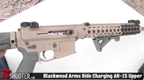 Blackwood Arms Side Charging Ar 15 Upper Receiver Youtube